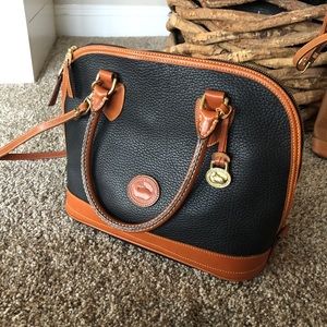 Dooney and Bourke Pebble Grain Zip Zip Satchel